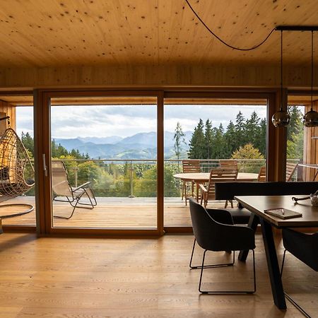 Apartamento Holzhaus "Zum Schwarz'N" Aurach am Hongar Exterior foto